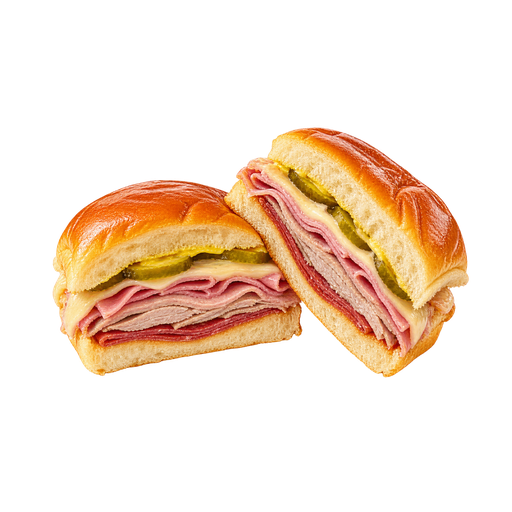 Sandwiches de mezcla sticker illustration