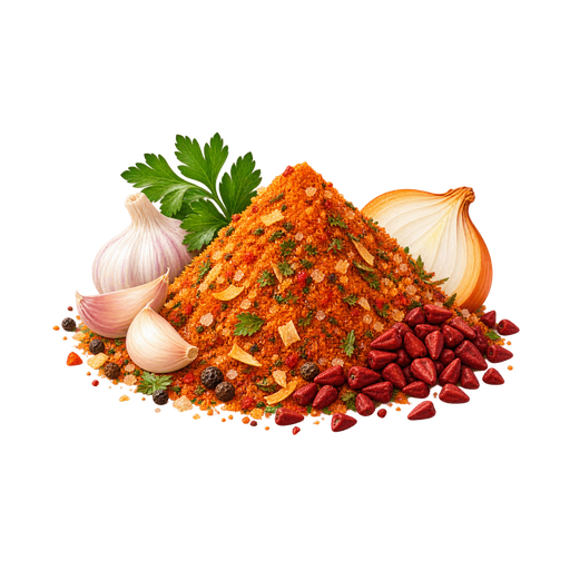 Sazon sticker illustration