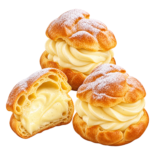 Cream Puffs sticker illustration