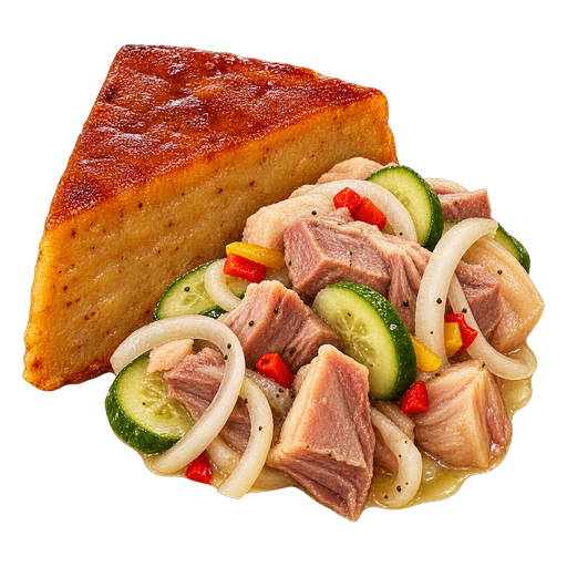 Pudding and Souse sticker illustration