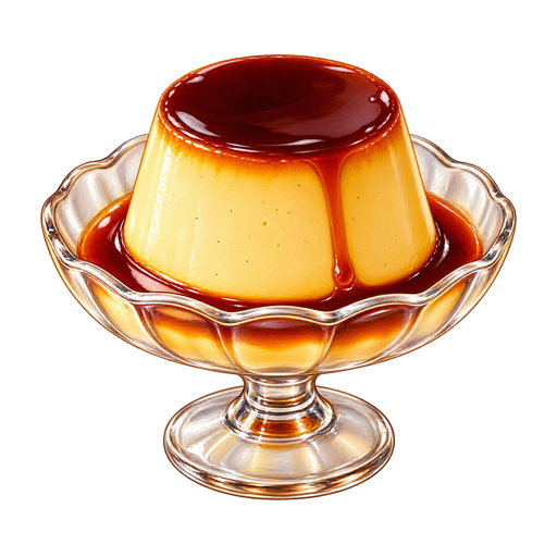 Purin sticker illustration