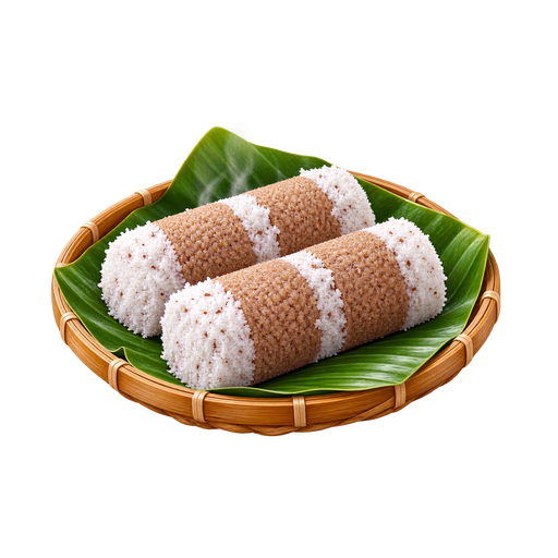 Puttu sticker illustration