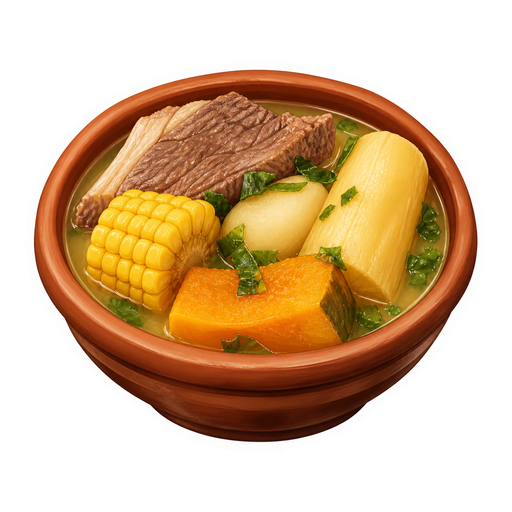 Cocido sticker illustration