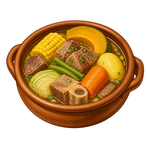 Puchero sticker illustration