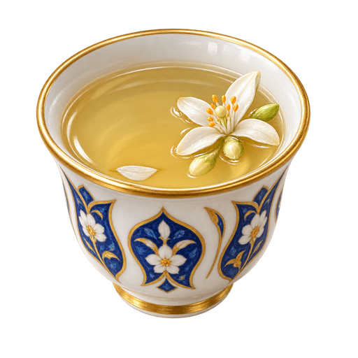 White Coffee sticker illustration