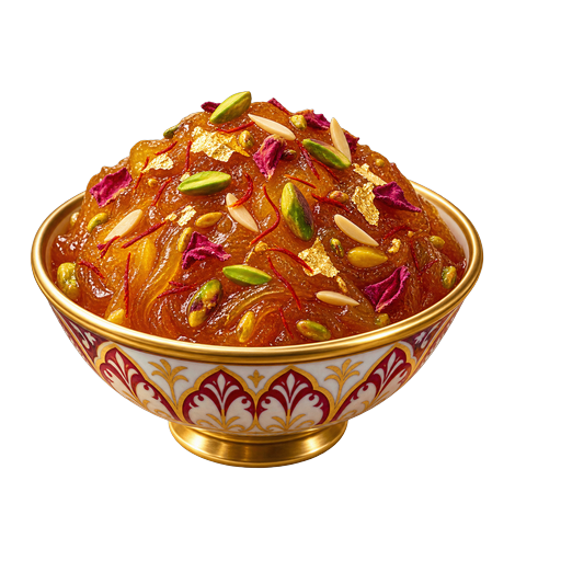Qatari Halwa sticker illustration