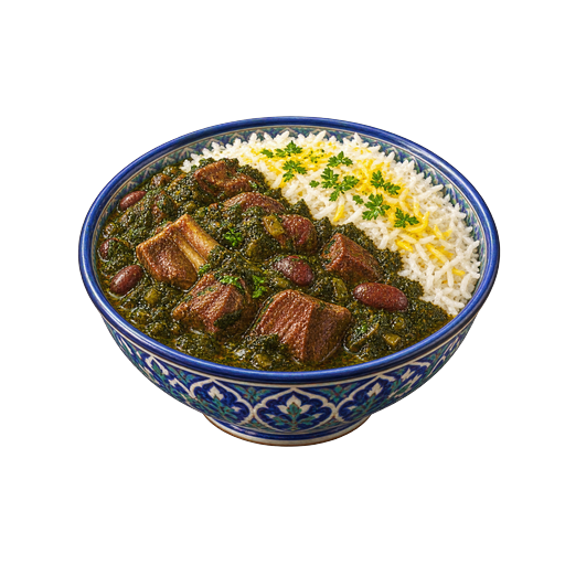 Qorma-e Sabzi sticker illustration