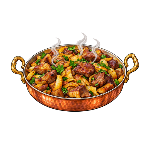 Qovurma sticker illustration