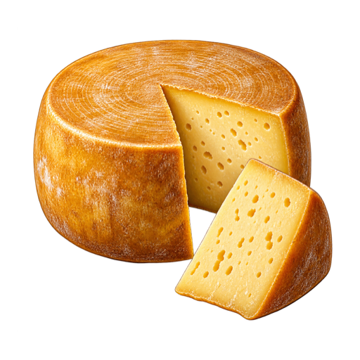 Queijo São Jorge sticker illustration