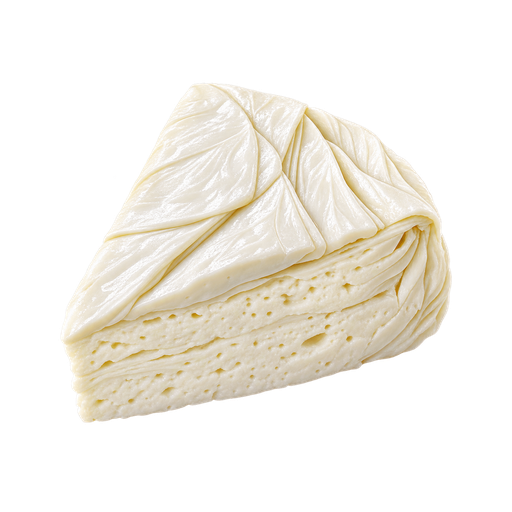 Queso de Hoja sticker illustration