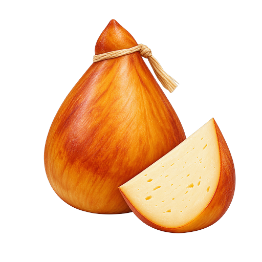 San Simón Cheese sticker illustration