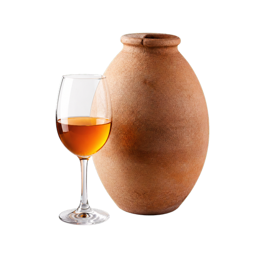 Qvevri Wine sticker illustration