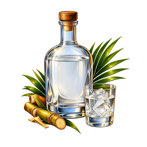 R1768 Revolt Rum sticker illustration