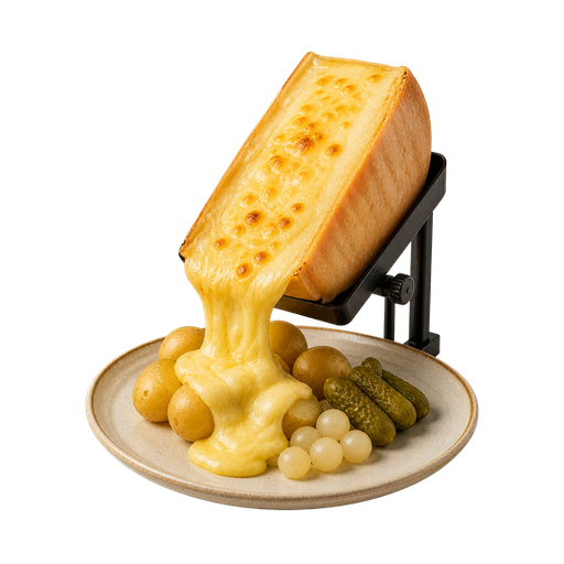 Raclette sticker illustration