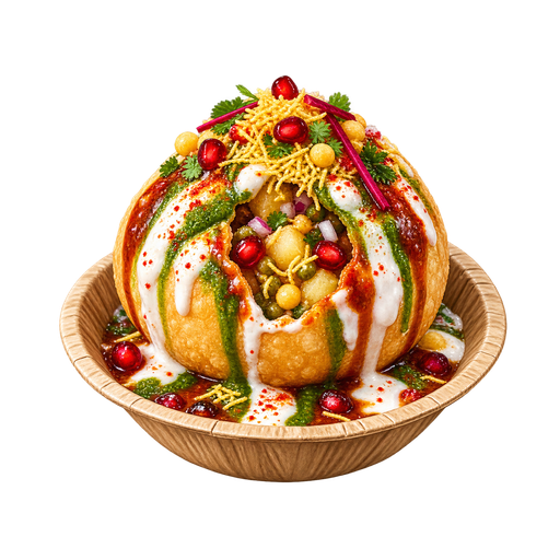 Raj Kachori sticker illustration