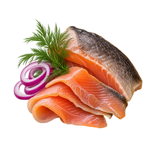 Rakfisk sticker illustration