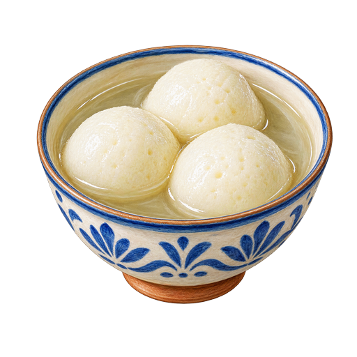 Rasgulla sticker illustration