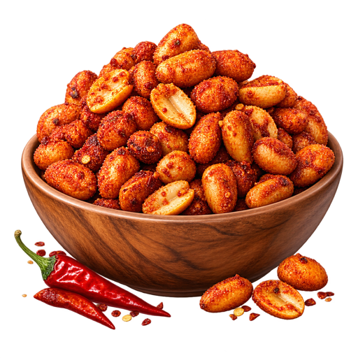 Stuffed Pepper Peanuts sticker illustration