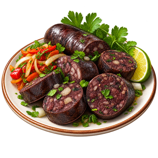 Creole Blood Pudding sticker illustration