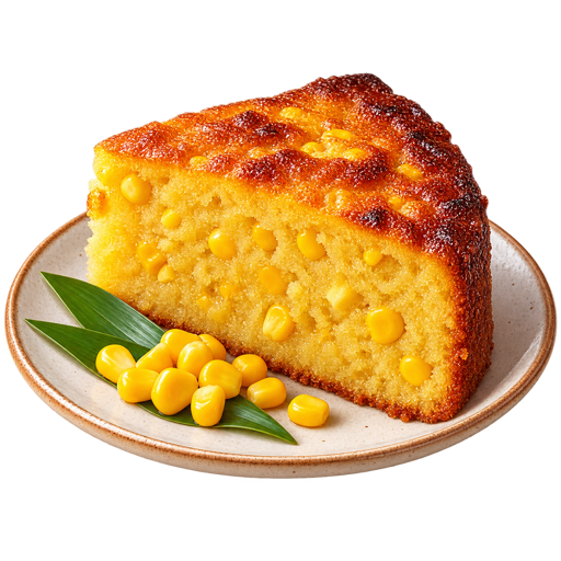 Corn Cake sticker illustration