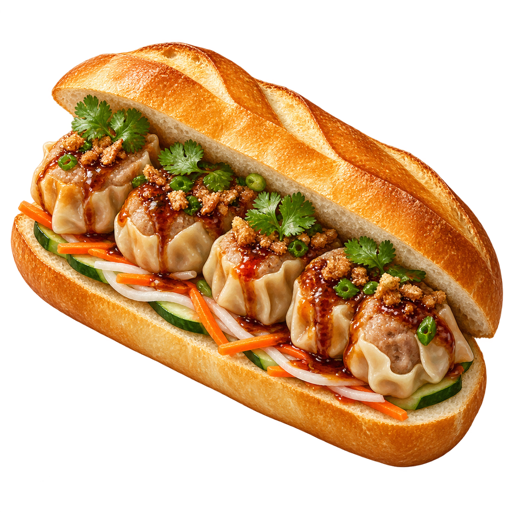 Bouchon Sandwich sticker illustration