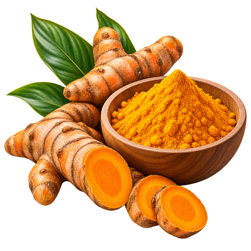 Réunion Turmeric sticker illustration
