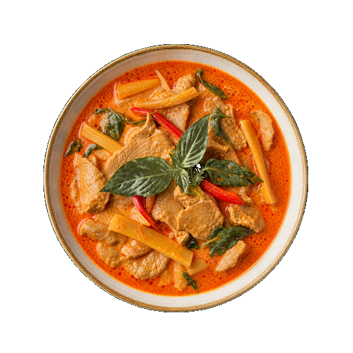 Red Curry sticker illustration
