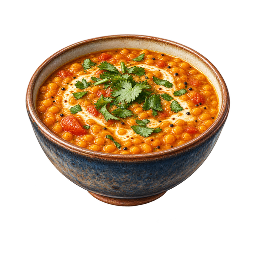 Red Lentil Dahl sticker illustration