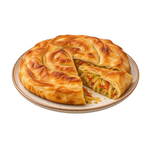 Cabbage Pie sticker illustration