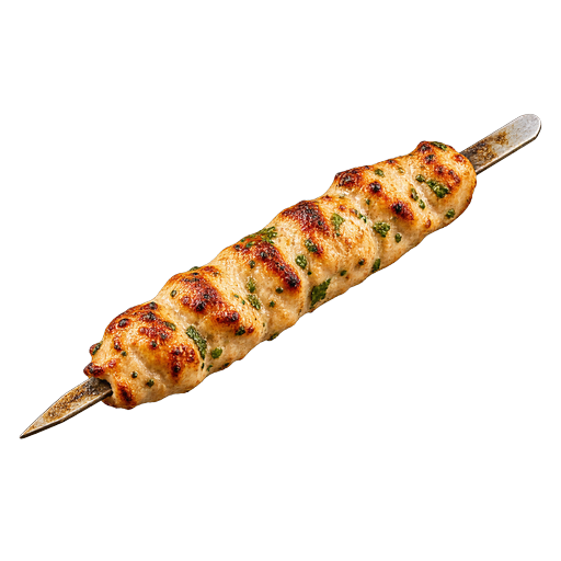 Reshmi Kebab sticker illustration