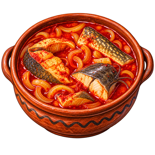Fish Soup sticker illustration