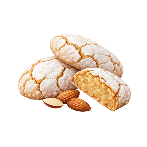 Ricciarelli di Siena sticker illustration