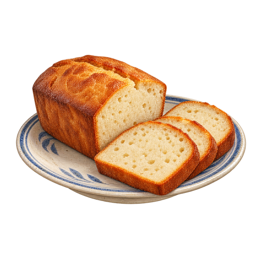 Liberian Rice Bread sticker illustration