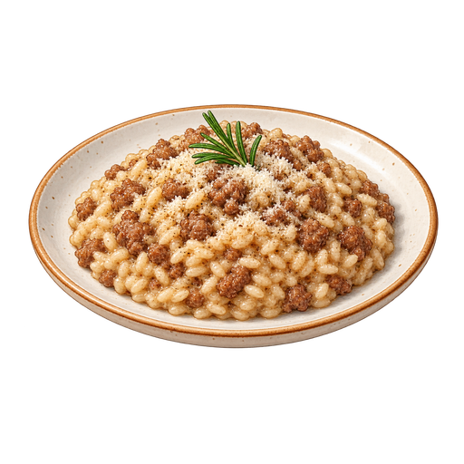 Risotto alla pilota sticker illustration