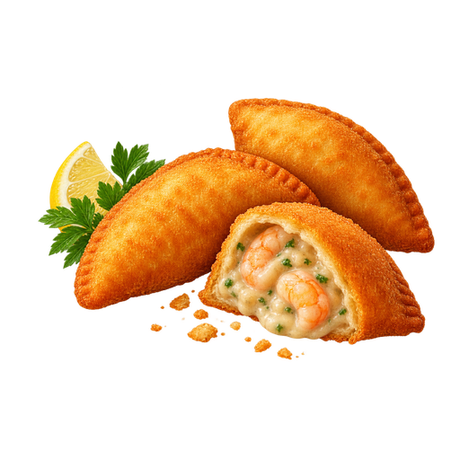 Shrimp Pastries sticker illustration