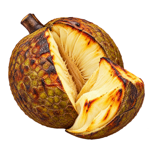 Roast Breadfruit sticker illustration