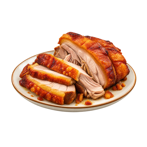 Roast Suckling Pig sticker illustration