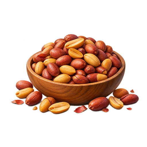 Roasted Groundnuts sticker illustration