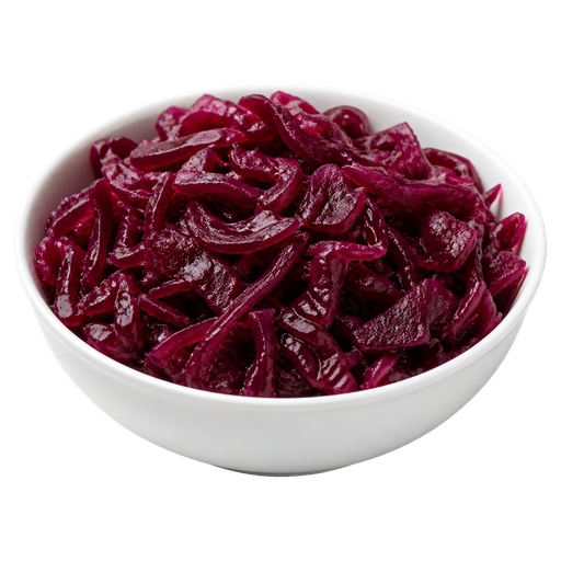 Rødkål (Red Cabbage) sticker illustration