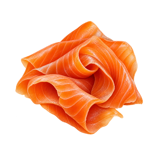Røkelaks (Norwegian Smoked Salmon) sticker illustration