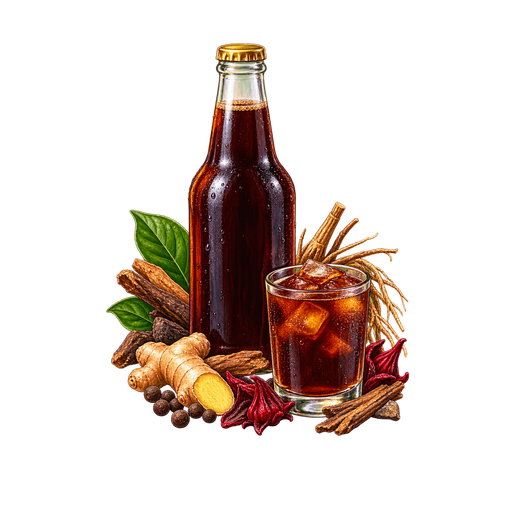 Roots Tonic sticker illustration