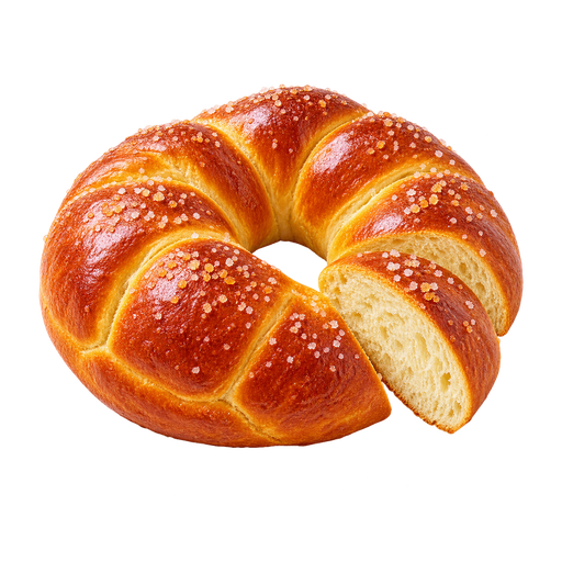 Roscón sticker illustration