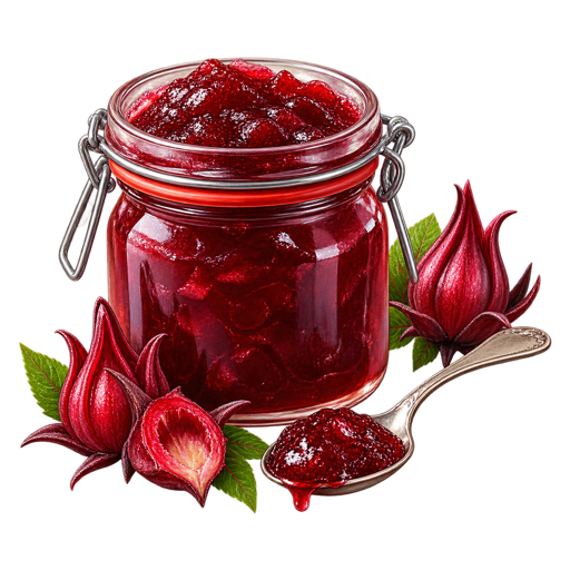 Rosella Jam sticker illustration