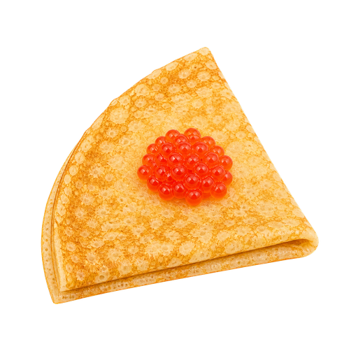Blini sticker illustration
