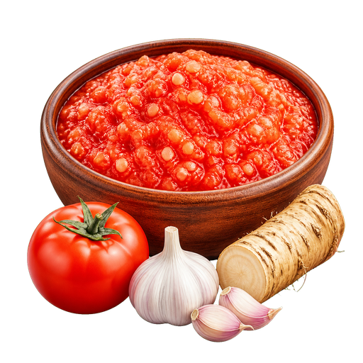 Khrenovina Sauce sticker illustration