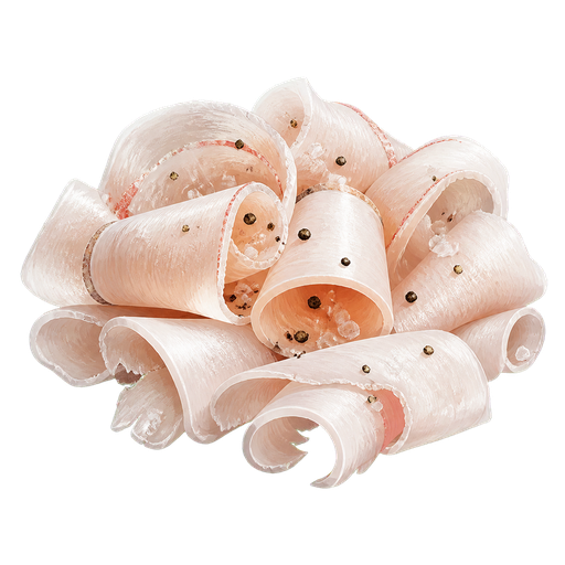 Stroganina sticker illustration
