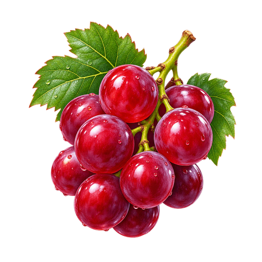 Ruby Roman Grapes sticker illustration