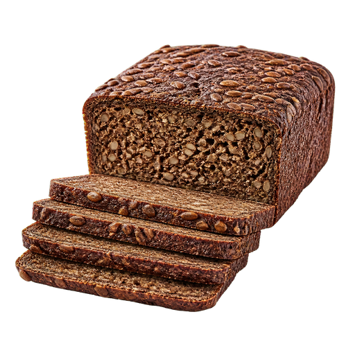Rugbrød (Rye Bread) sticker illustration