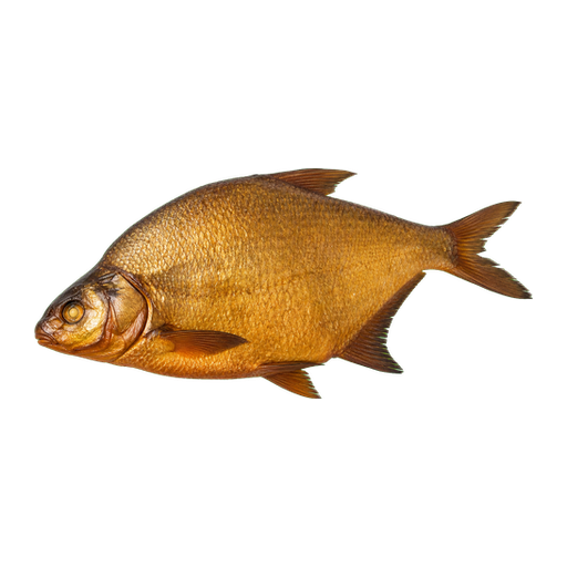 Smoked Bream sticker illustration