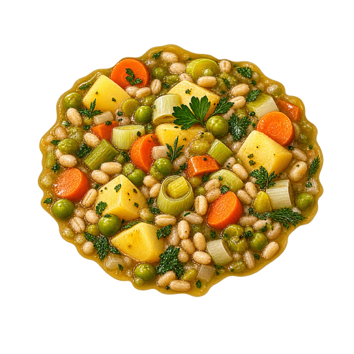 Rumfordsche Suppe sticker illustration